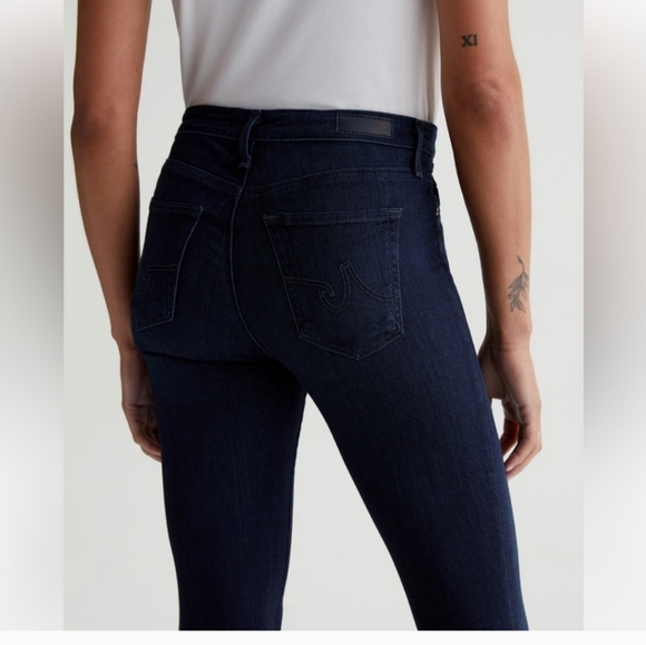 AG Adriano Goldschmied Legging Ankle Jeans in dark wash women 28 R - Picture 7 of 10